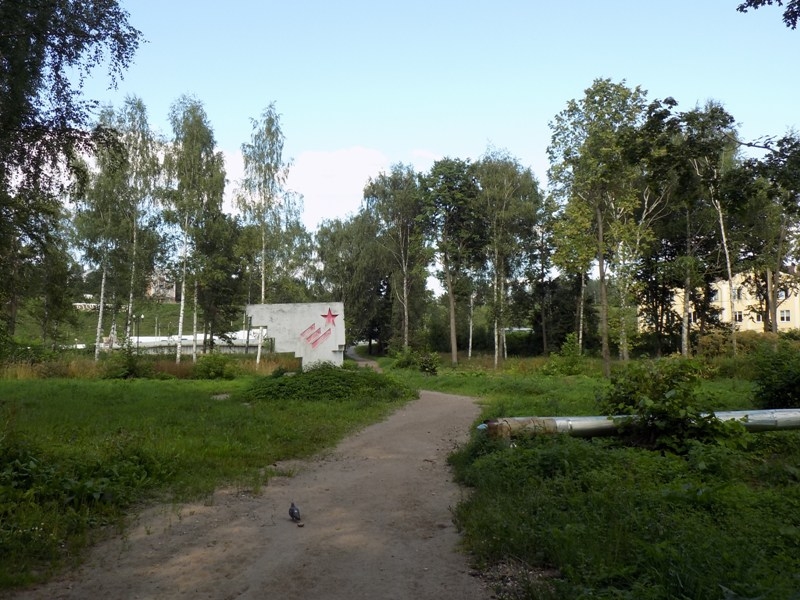 Парк, расположенный в границах улиц Грацинского, Октябрьская, Красноармейская набережная до начала работ по благоустройству